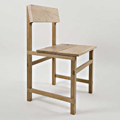 Wooden Chair, Terra-Cotta